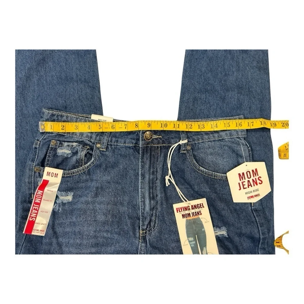Women's Skinny Jeans - Dark Blue - Picture 5 of 8